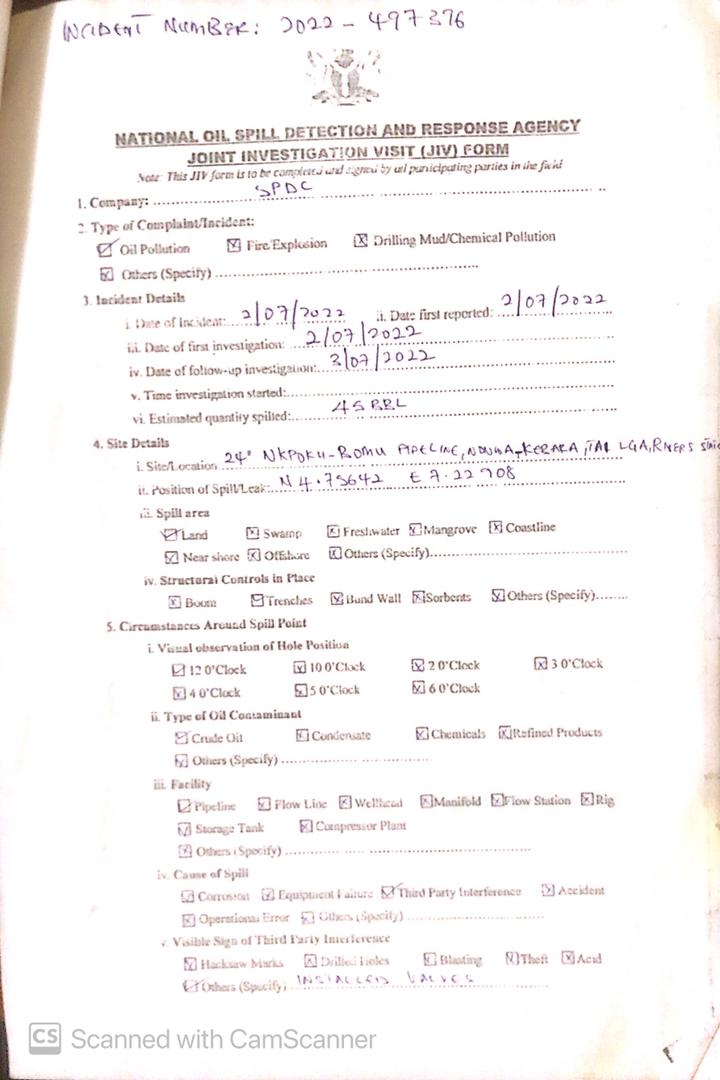 Incident evidence 8